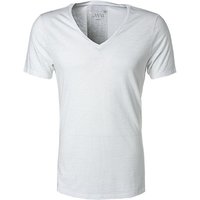 JUVIA Herren T-Shirt weiß Baumwolle von Juvia