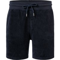 JUVIA Herren Shorts blau Baumwoll-Frottee von Juvia