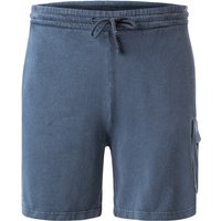 JUVIA Herren Cargoshorts blau Baumwolle von Juvia