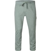 JUVIA Herren Sweatpants grün Baumwolle meliert von Juvia