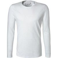 JUVIA Herren Longsleeve weiß Baumwolle von Juvia