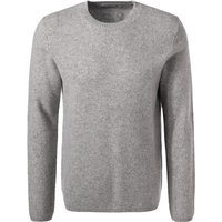 JUVIA Herren Pullover grau Kaschmir unifarben von Juvia