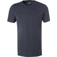 JUVIA Herren T-Shirt blau Baumwolle von Juvia