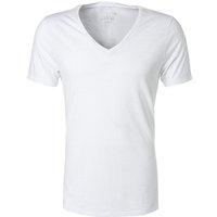 JUVIA Herren T-Shirt weiß Baumwolle von Juvia