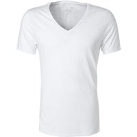 JUVIA Herren T-Shirt weiß Baumwolle von Juvia