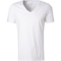 JUVIA Herren T-Shirt weiß Baumwolle von Juvia