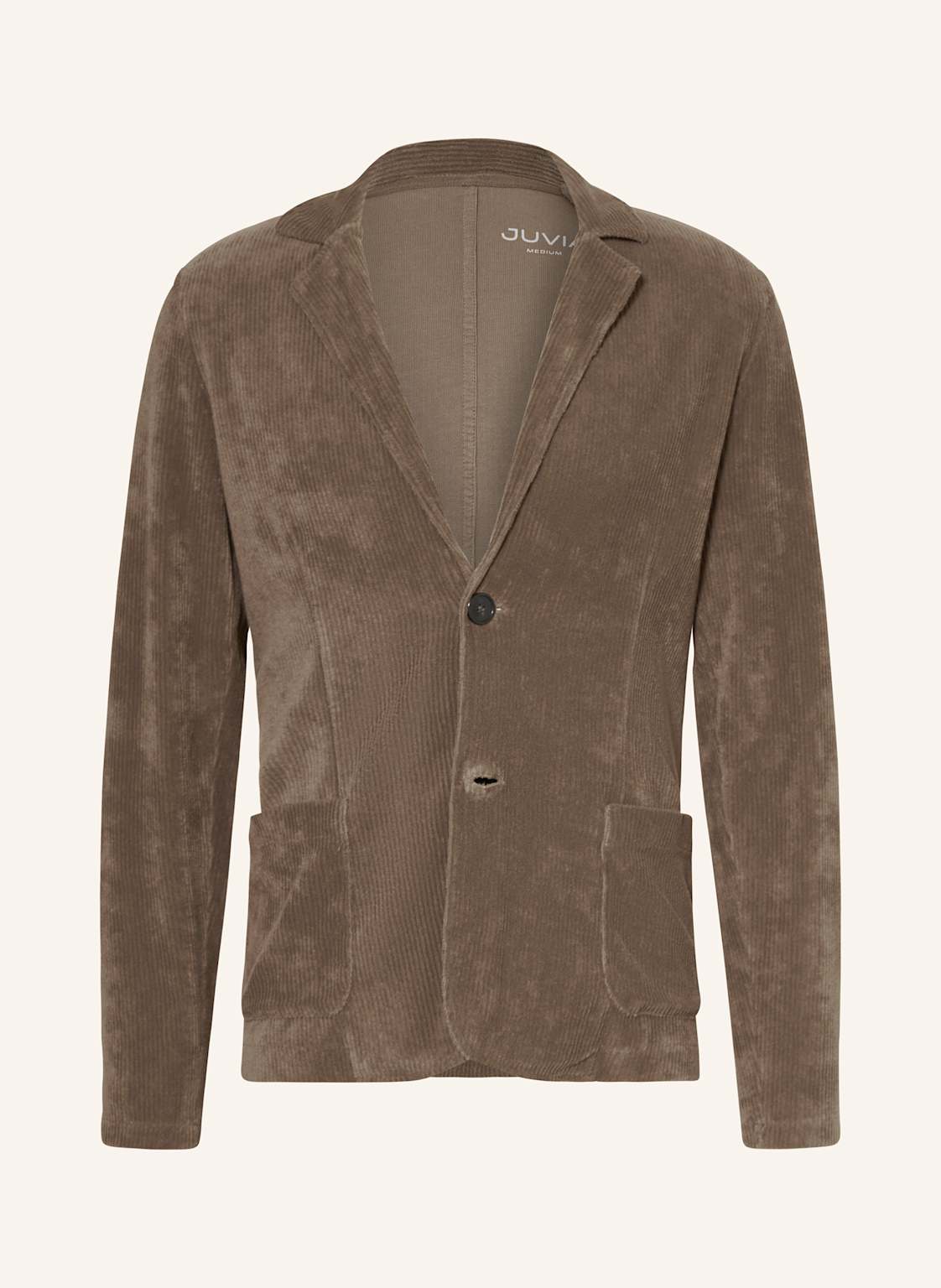 Juvia Anzugsakko Timo Regular Fit Aus Frottee gruen von Juvia