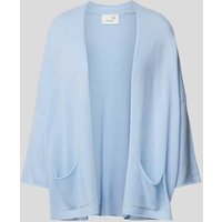 Juvia Cardigan in Strick-Optik in Hellblau, Größe S von Juvia