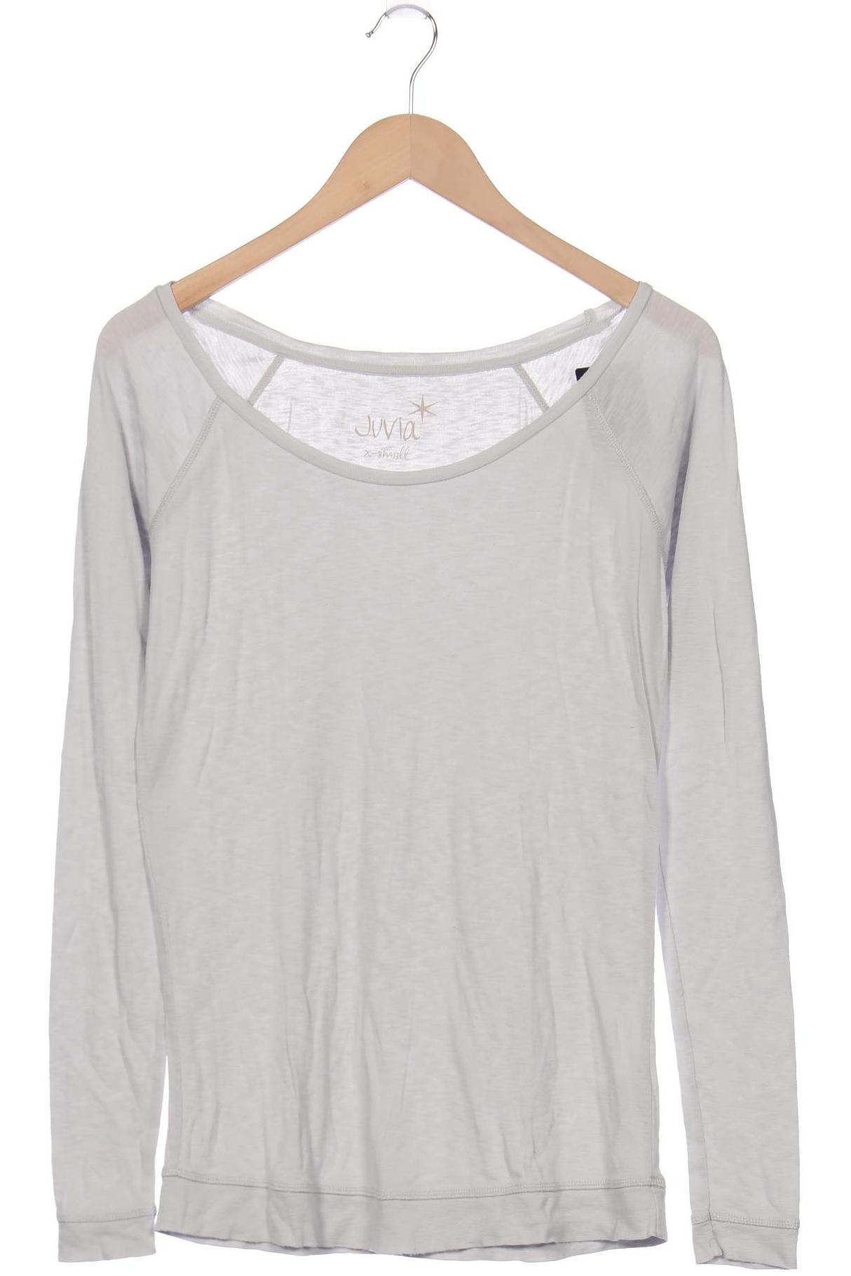 Juvia Damen Langarmshirt, grau von Juvia