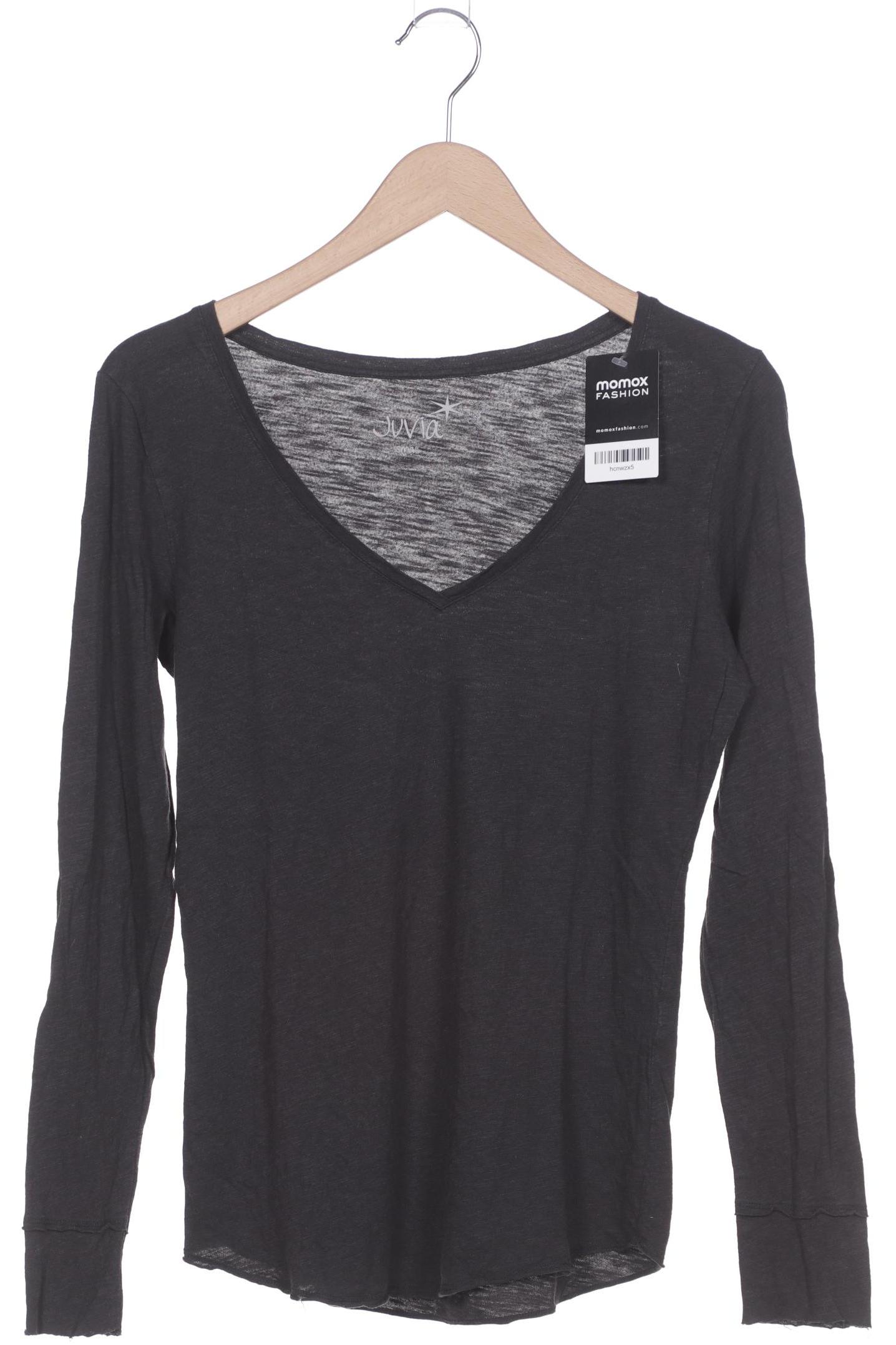 Juvia Damen Langarmshirt, grau von Juvia