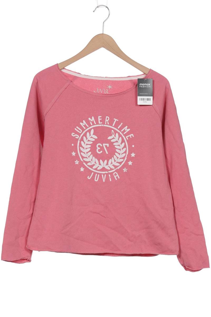 Juvia Damen Sweatshirt, pink, Gr. 38 von Juvia