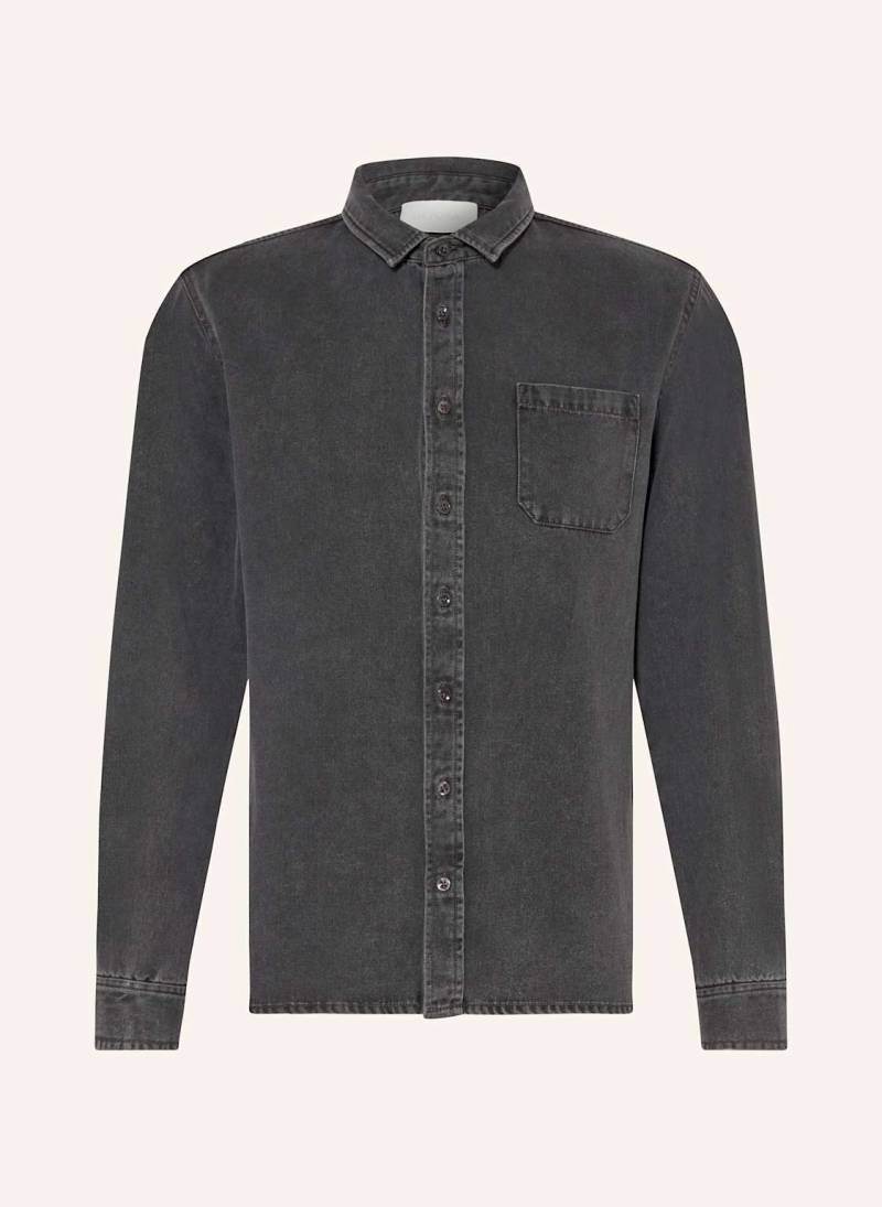 Juvia Jeanshemd Franz Regular Fit schwarz von Juvia