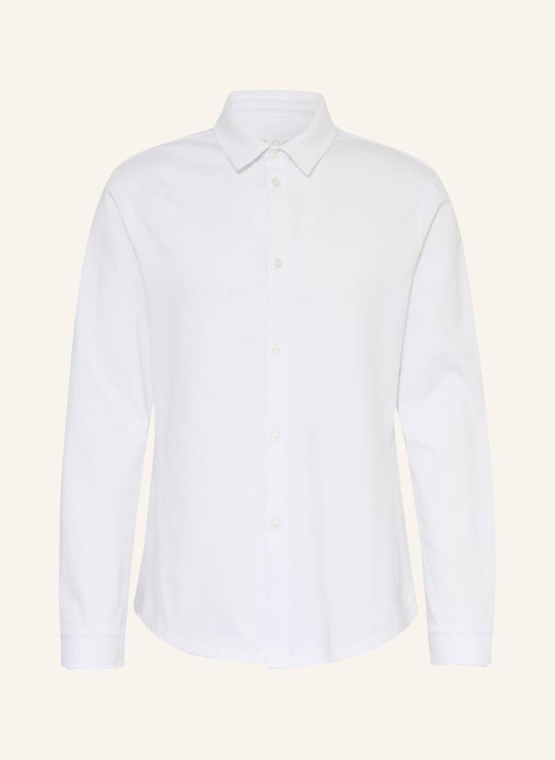 Juvia Jerseyhemd Dorian Regular Fit weiss von Juvia