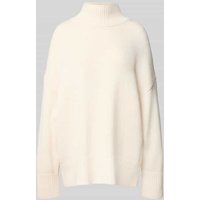 Juvia Oversized Pullover mit Kaschmir-Anteil in Ecru, Größe XS von Juvia