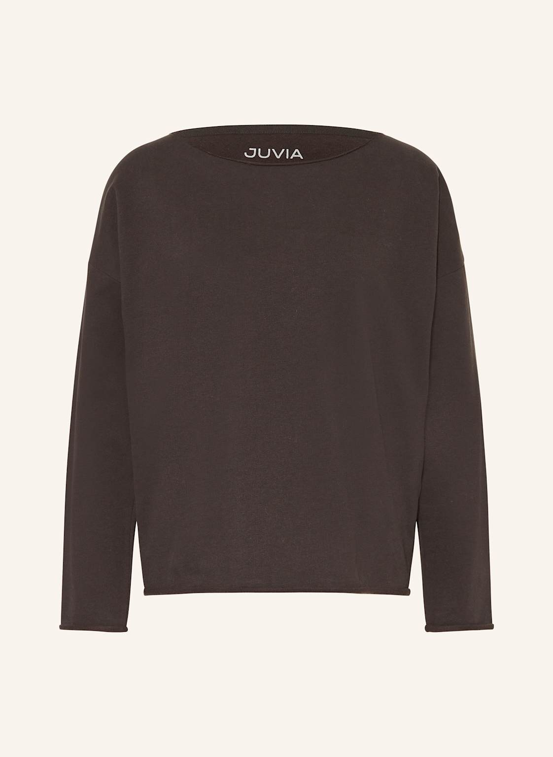 Juvia Oversized-Sweatshirt Judi braun von Juvia