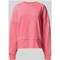 Juvia Oversized Sweatshirt aus Baumwolle in Pink, Größe XL von Juvia