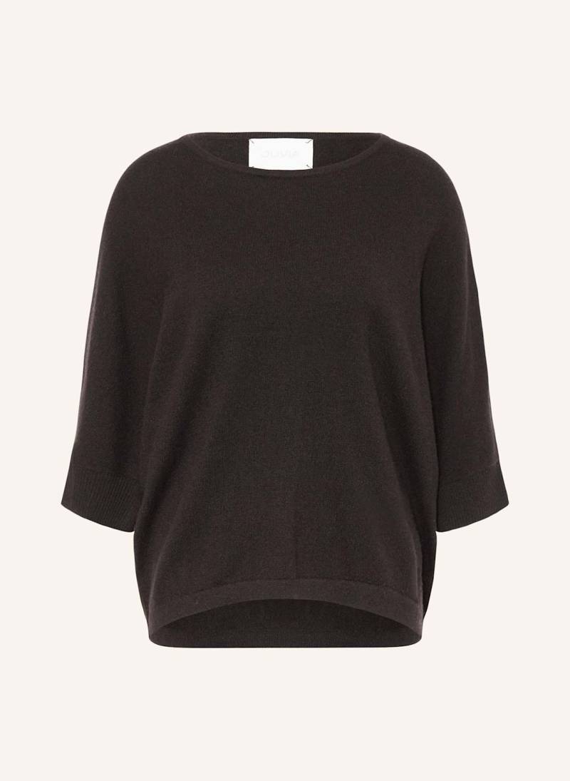 Juvia Pullover Blanca Mit 3/4-Arm braun von Juvia