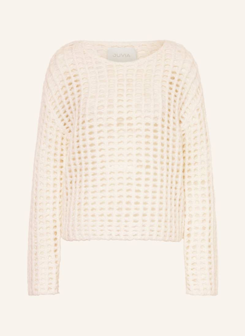 Juvia Pullover Weya weiss von Juvia