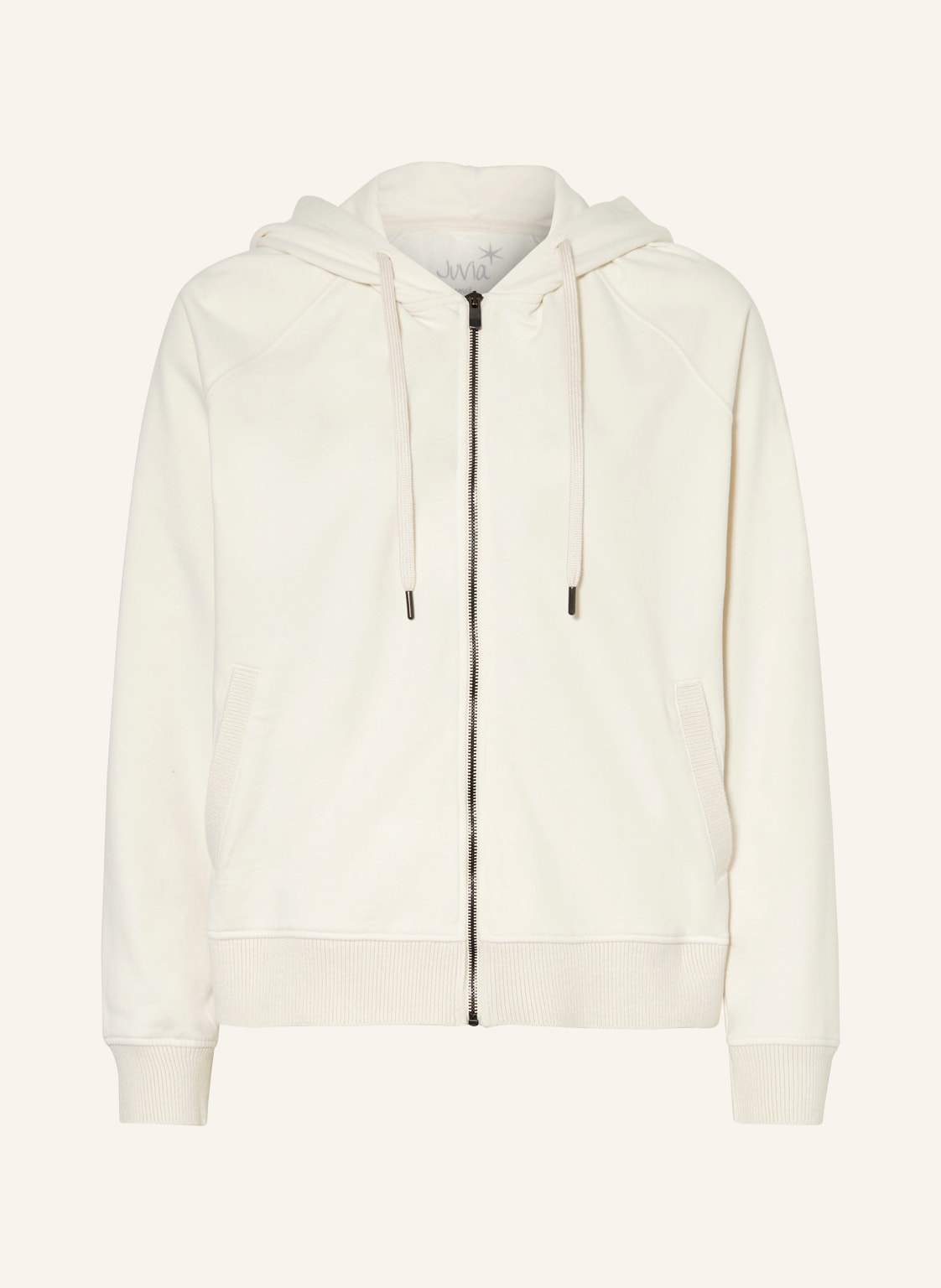 Juvia Sweatjacke Tessa weiss von Juvia