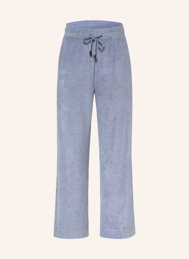 Juvia Sweatpants Eluana Aus Frottee blau von Juvia