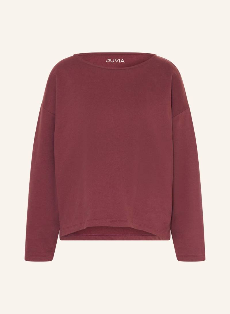 Juvia Sweatshirt Alison rot von Juvia