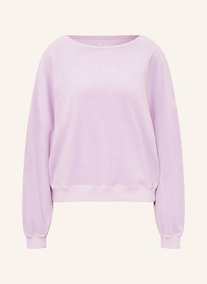 Juvia Sweatshirt Milena Aus Nicki lila von Juvia
