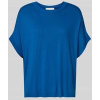Juvia Sweatshirt in kurzärmeligem Design in Bleu, Größe XL von Juvia