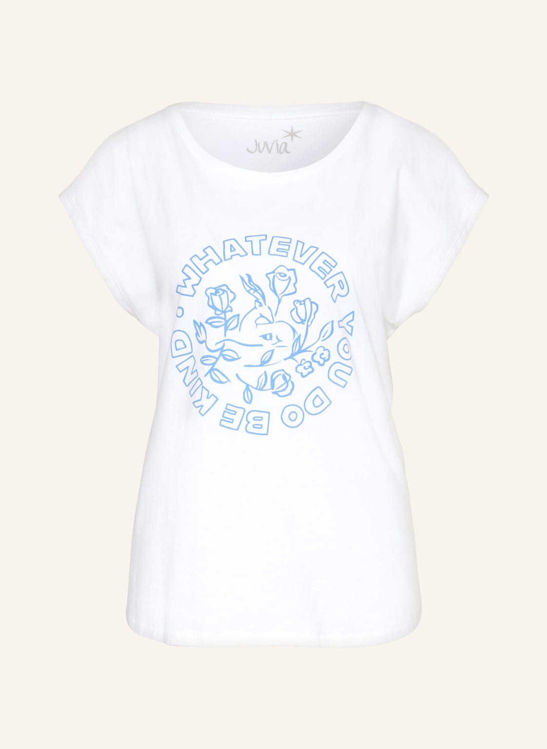 Juvia T-Shirt Sara weiss von Juvia