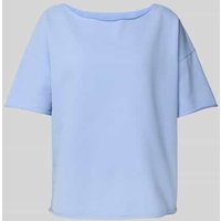 Juvia T-Shirt mit U-Boot-Ausschnitt in Bleu, Größe XS von Juvia