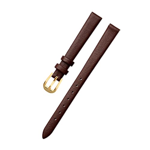 Juwaacoo Leder Uhrenarmband Damenarmband 6mm - 18mm Damenuhrenarmbänder Uhrenzubehör, 7mm von Juwaacoo