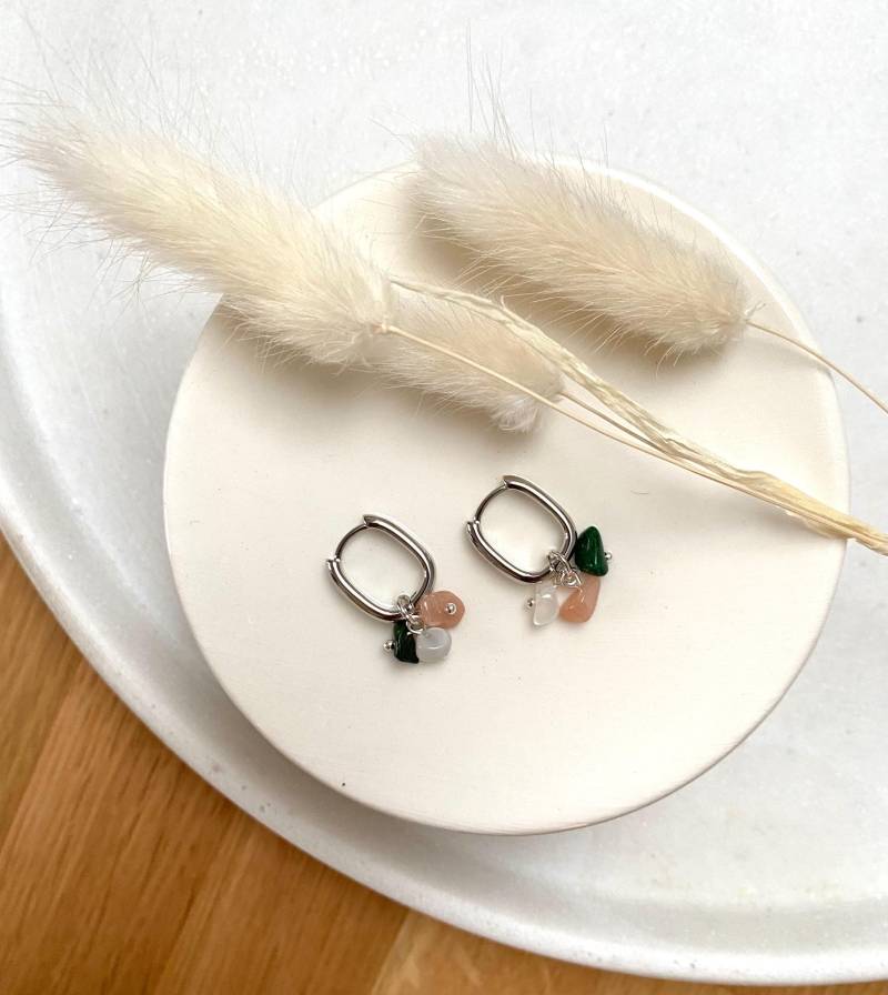 Kleine Rechteckige Creolen Mit Edelsteinanhänger 925 Silber Hängeohrringe Eckig Gold Huggies Hypoallergen Hoops Hänger Boho Kleine Rechteckige Creolen Mit Edelsteinanhänger 925 Silber Hängeohrringe Eckig Gold Huggies Hypoallergen Hoops Hänger Boho von JuweLara