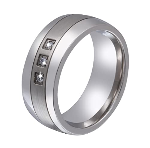 Juwelier Schönberg - Damen Ehering Trauring X-AC-D2 Edelstal Titan 60 (19.1) von Juwelier Schönberg