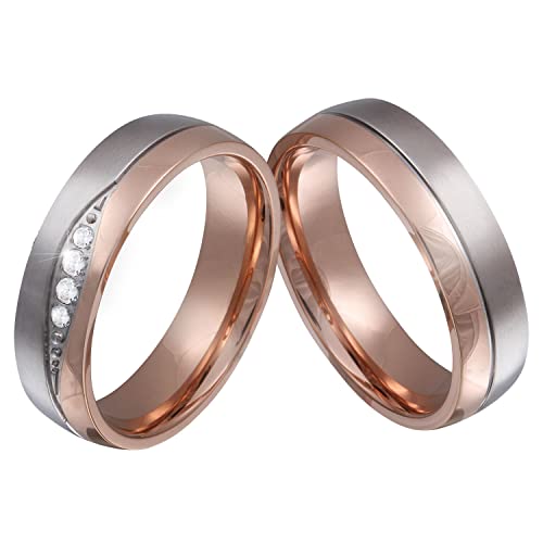 Juwelier Schönberg - Damen Partnerringe Trauringe Edelstahl 50-60 E-FB-HD von Juwelier Schönberg