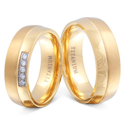 Juwelier Schönberg - Damen Ringe Wunschgravur Weinachtsgeschenk Titan 56-68 von Juwelier Schönberg