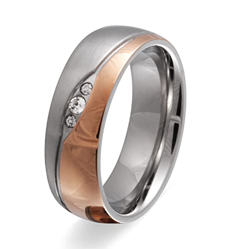 Juwelier Schönberg - Damen Trauring Hochzeitsring Edelstahl 62 (19.7) E-FW-D von Juwelier Schönberg