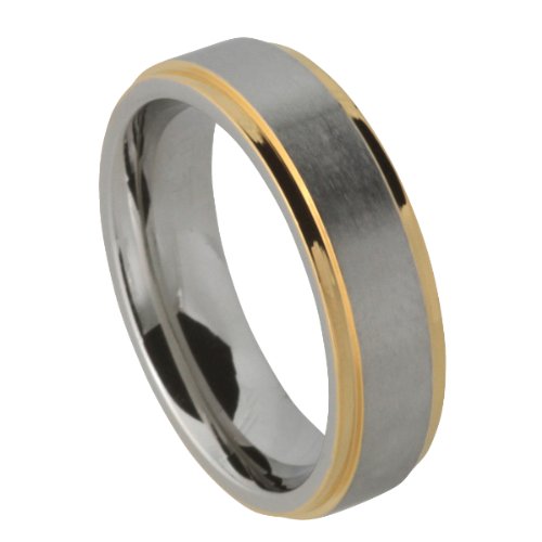 Juwelier Schönberg - Herren Ehering Partnerring Edelstahl 64 (20.4) E-BI-H1 von Juwelier Schönberg