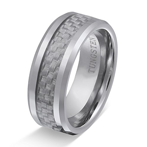 Juwelier Schönberg - Herren Ehering Trauring Freundschaftsring Wolframcarbid 62 (19.7) W-AM-H von Juwelier Schönberg