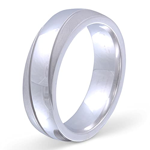 Juwelier Schönberg - Herren Trauring Ehering Silberring aus Silber mit persönlicher Wunschgravur 52 (16.6) S-AB-H von Juwelier Schönberg