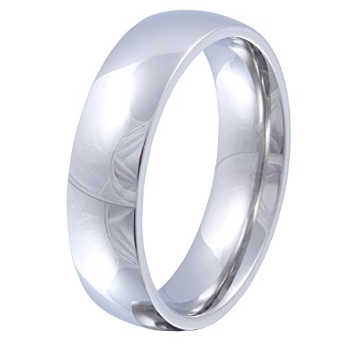 Juwelier Schönschmied - Herren Freundschaftsring Partnerring Hochzeitsring Brilliant Edelstahl inkl. persönliche Wunschgravur 70 (22.3) Nr125H von Juwelier Schönschmied