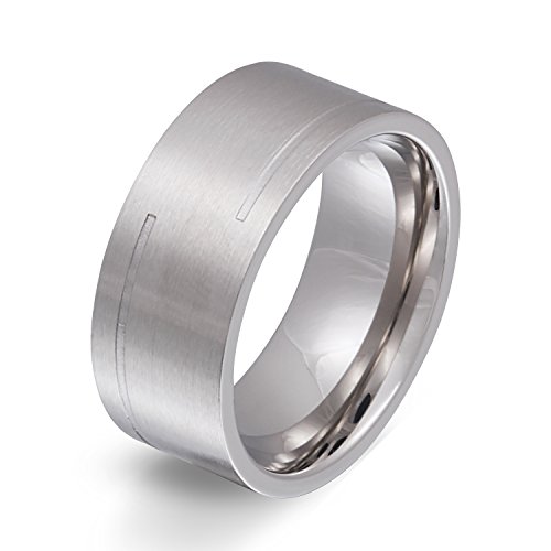 Juwelier Schönschmied - Herren Partnerring Ehering Hochzeitsring Loire Edelstahl 64 (20.4) 159Hac von Juwelier Schönschmied