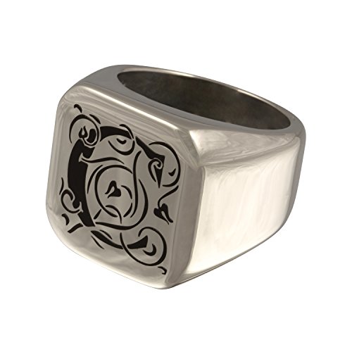 Juwelier Schönschmied - Herren Siegelring Ring Ardea Edelstahl 185Hla von Juwelier Schönschmied
