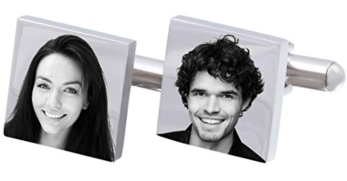 Juwelier Schönschmied - Manschettenknöpfe Fotogravur inklusive Bild Gravur Bilgravur aus Edelstahl mit Amazon Konfigurator gestalten – ACM15bi-1 Juwelier Schönschmied - Manschettenknöpfe Fotogravur inklusive Bild Gravur Bilgravur aus Edelstahl mit Amazon Konfigurator gestalten – ACM15bi-1 von Juwelier Schönschmied