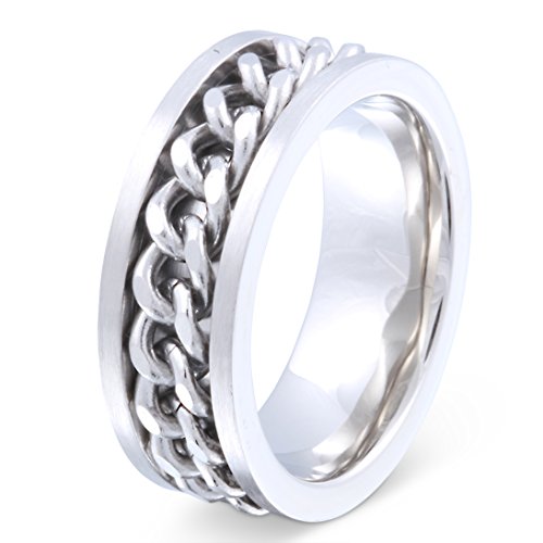 Juwelier Schönschmied - Unisex Freundschaftsring Partnerring Thrones Edelstahl 56 (17.8) 13Hac von Juwelier Schönschmied