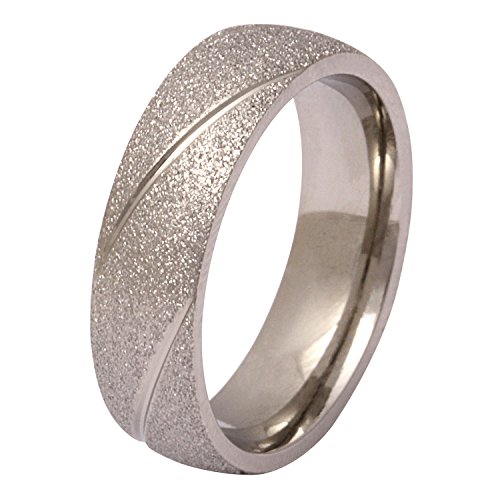 Juwelier Schönschmied - Unisex Partnerring Ehering Hochzeitsring Berfin Edelstahl inkl. persönliche Lasergravur 60 (19.1) LANr156H von Juwelier Schönschmied