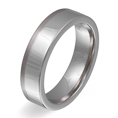 Juwelier Schönschmied - Unisex Partnerringe Eheringe Hochzeitsringe Titaninlay Singapor titan_steel inkl. persönliche Lasergravur LANrX1H von Juwelier Schönschmied