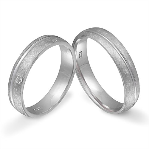 Partnerringe Verlobungsringe Eheringe - inkl. WUNSCHGRAVUR - Silber Zirkonia 58-64 S3HD - mit AMAZON KONFIGURATOR direkt online gestalten ! Partnerringe Verlobungsringe Eheringe - inkl. WUNSCHGRAVUR - Silber Zirkonia 58-64 S3HD - mit AMAZON KONFIGURATOR direkt online gestalten ! von Juwelier Schönschmied