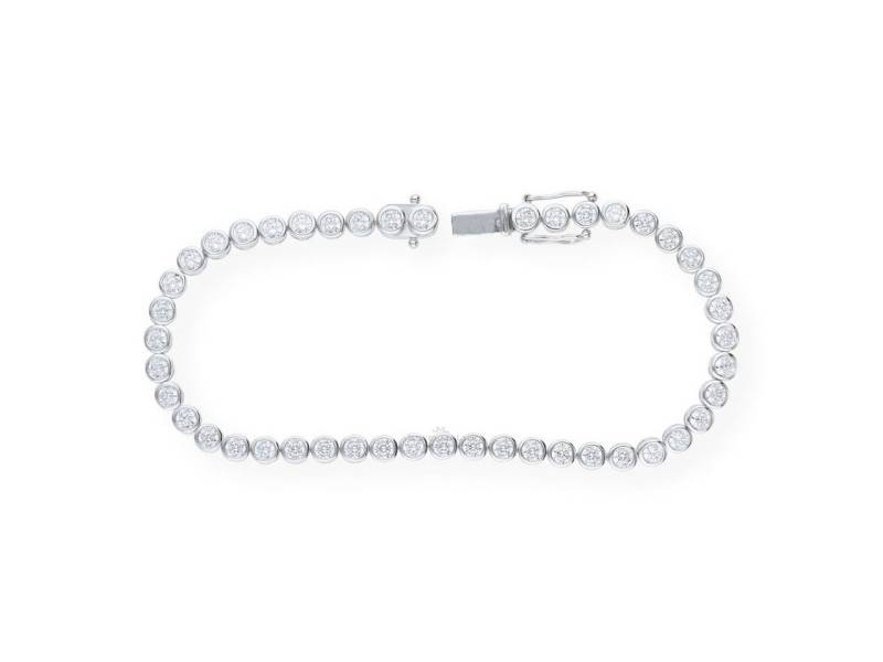 JuwelmaLux Armband JuwelmaLux Armband 925/000 Sterling Silber mit synth Zirkonia JL10-03- (kein Set, 1-tlg., kein Set) von JuwelmaLux