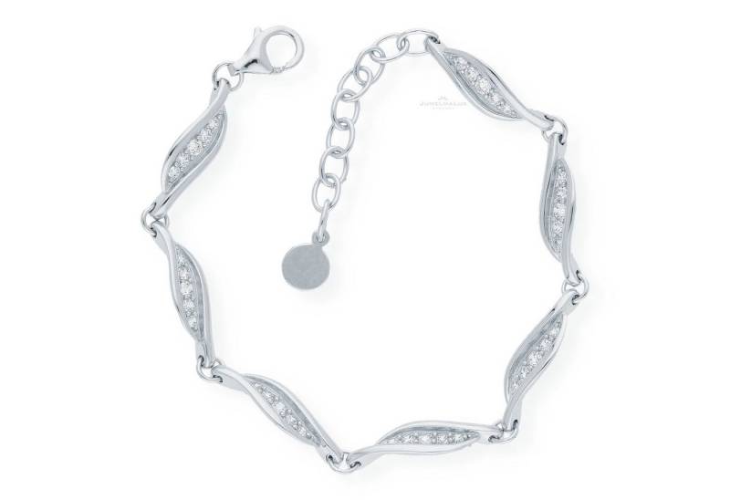 JuwelmaLux Armband JuwelmaLux Armband 925/000 Sterling Silber synthetische Zirkonia JL10- (kein Set, 1-tlg., kein Set) von JuwelmaLux
