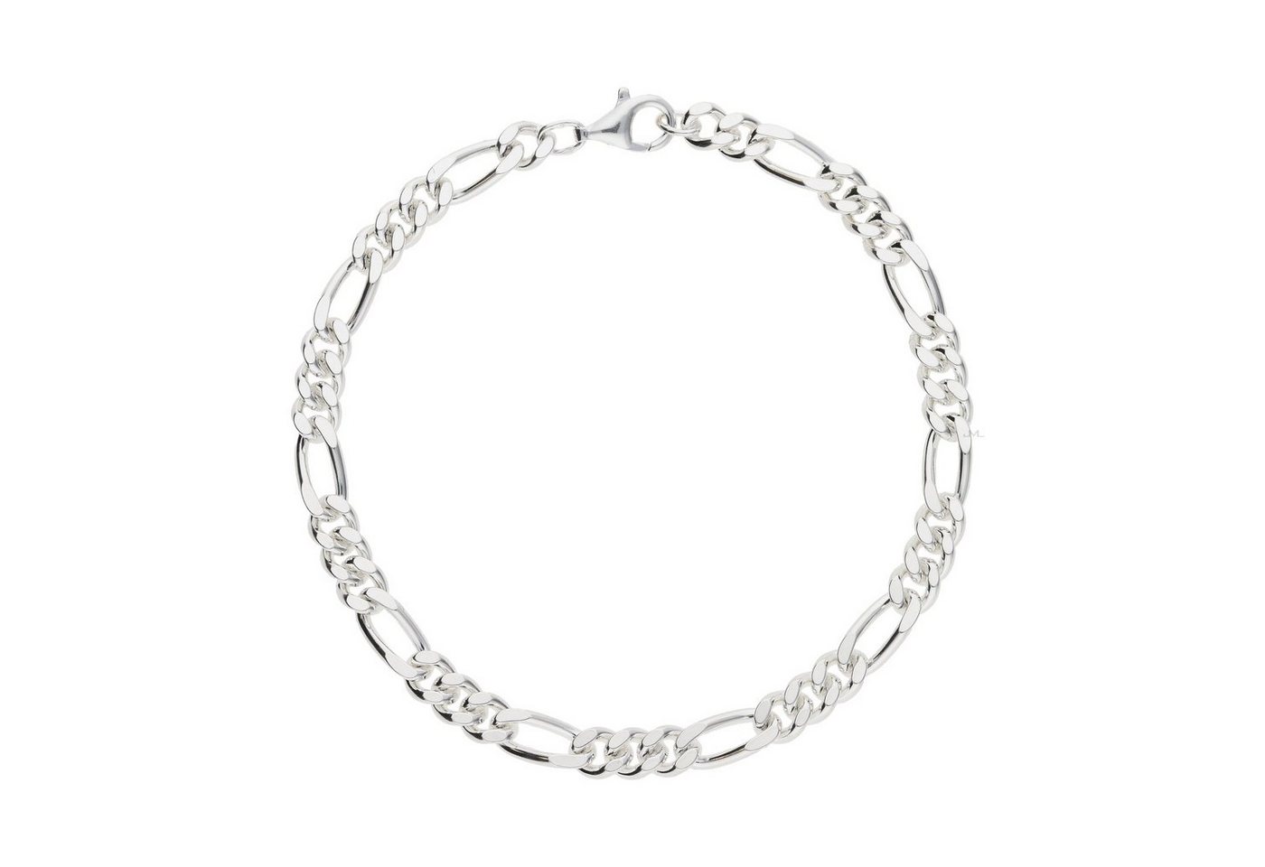 JuwelmaLux Armband JuwelmaLux Armband Figaro 925/000 Sterling Silber JL50-03-0059 (kein Set, 1-tlg., kein Set) von JuwelmaLux