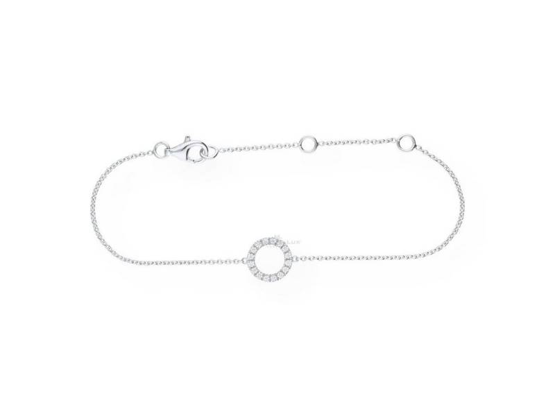 JuwelmaLux Armband JuwelmaLux Kreis Armband 925er Sterling Silber rhodiniert JL10-03-0985 (kein Set, 1-tlg., kein Set) von JuwelmaLux